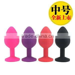 CT Silicone 44g Seamless Butt Plug Plugs Silicon Soft Silicone Anal Toys thumbnail-1