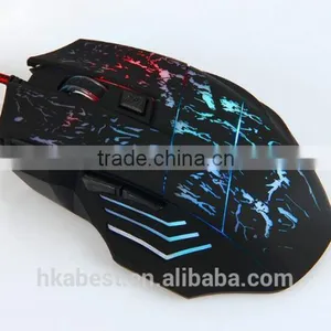 LED Lighting DPI 3D 7 Buttons Computer Notebook Gaming USB Wire Game Mouse thumbnail-5