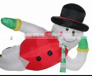 Inflatable Snowman Decoration for Xmas thumbnail-1
