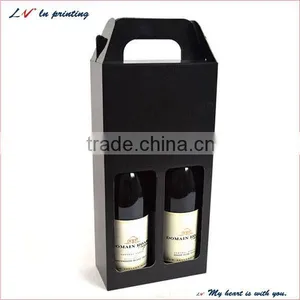 Hot Sale 2 Bottles Wine Glass Packaging Box Made in Shanghai thumbnail-1