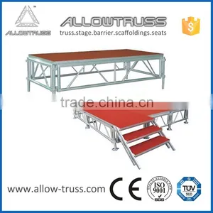 Portable Assemble Aluminium Wedding/outdoor Concert Stage thumbnail-1