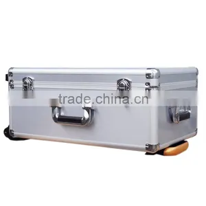 Aluminum Carrying Case With Pull Rod and Wheels for DJI Phantom 4 RC Drone thumbnail-6