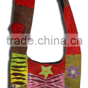 Cotton Shoulder Bag thumbnail-1