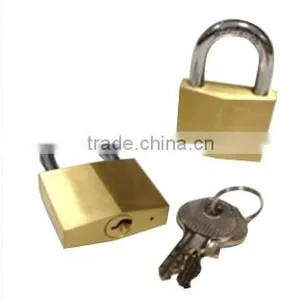 DIAMOND BRASS PADLOCK thumbnail-1