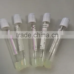 Disposable Laboratory Plastic Single Use Vacuum HIV Blood Collection Tube thumbnail-1