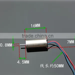 Tewec 7mm 716 Mini dc Helicopter Motor thumbnail-2