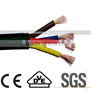High Quality 3*1.5mm2 CCC 227IEC4 Copper Electric Wire Round Electric Cable thumbnail-1