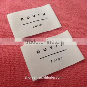 Non-toxic Cotton Printing Label,washing Cotton Tags thumbnail-4