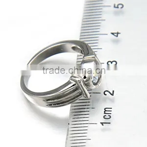 2016 New Design Ring Stainless Steel Ring Articifical Stone Jewellery for Woman thumbnail-4