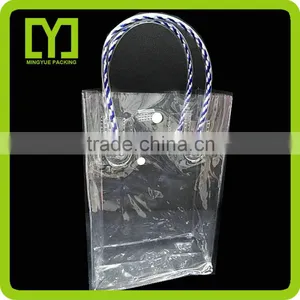 2016 Custom Made China Pvc Clear Bag High Quality Pvc Wine Bag thumbnail-1