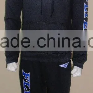 Cotton Fleece Sweatsuit / Cotton Fleece Tracksuit/jogging Suits/warm up Suits thumbnail-2