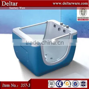 Thermostatic Stand for Baby Tub, Small Size Square Bath Tub, Tall Hight Children Walk in Bathtub thumbnail-1