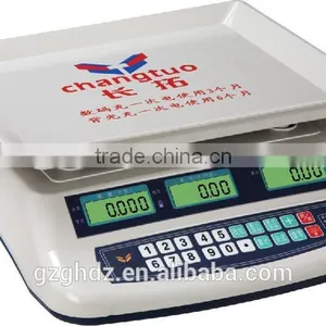 Electronic Price Computing Scale 30kg,digital Price Scale Electronic Bench Scale With Steel Pan thumbnail-4