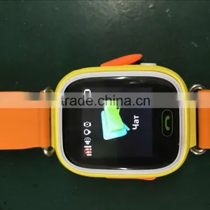 Wholesale 1.22 Inch Baby Smart Watch Antilost Watch, Q100 GPS Tracker Vibrating Alert Function for Kids With Wifi thumbnail-3