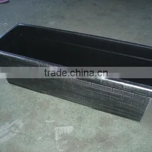 Rectangle Textured Plastic Flowerpot CFC600 thumbnail-2