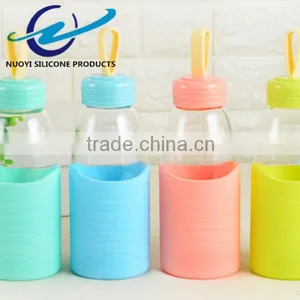 Fashion Water Bottle Travel Lead Free Silicone Cup Sleeve Outdoor Sport thumbnail-4