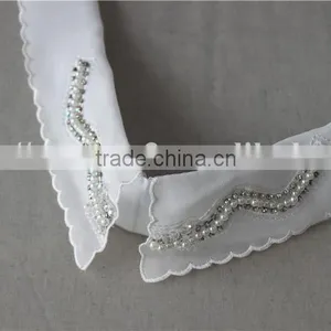 Tulle Detachable Collar With Rehinestone, Lady Collar With White Pearl, Fashion Lady Collar 2016 thumbnail-2