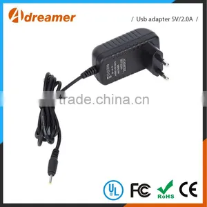Manufacturers OEM &ODM 5V 2.0A Universal Usb Home Charger for Mobile Phone/pc thumbnail-2