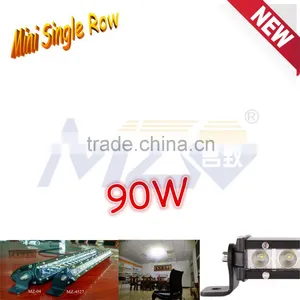 MZ-4527-90W LED off Road Light Bar, 24.4'' Super Brightness 30x3W CRE E Mini Single Row, SUV ATV Truck Tractor 4x4 Factory Price thumbnail-1
