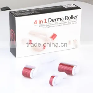 New & Hot Products! Meso Roller 1200+720+300 Pins Microneedle 4 in 1 Derma Roller thumbnail-4