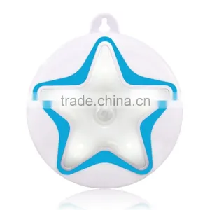 Rechargeable LED Wireless Light-operated Motion Sensor Wall Light Cute Star LED Night Light For Balcony Corridor Wardrobe Garag thumbnail-1