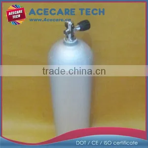 Scuba Cylinder 200 Bar High Pressure Aluminum Diving Cylinder Tank With Diving Valve thumbnail-2