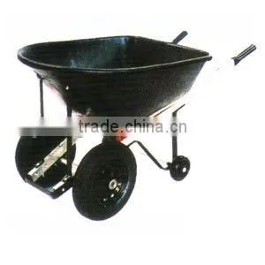 Plastic Tray Wheelbarrow / Poly Wheelbarrow / Big Wheelbarrow thumbnail-1