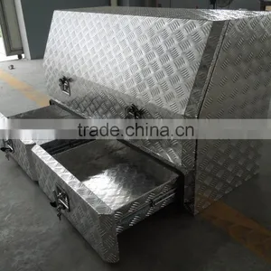 Drawers New Aluminum Toolbox for Trucks for Sale ODM /OEM Light , Durable and Secure thumbnail-3