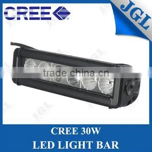 30W Single Row Led Work Light Bar 12v Waterproof Led Light Bar for Cars 5JG-LF-030-FS thumbnail-1