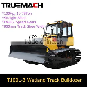 TS100L-3 100HP Wetland Type Track Bulldozer thumbnail-1
