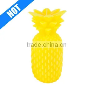 Customized Yellow Color Home Decorative Shaped Pineapple Candle thumbnail-1