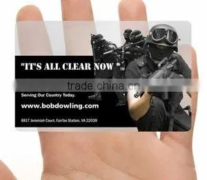 Custom-made Rigid Plastic Vertical PVC Cards thumbnail-1