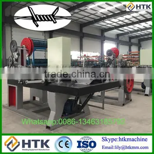 355r/min Speed Straight and Reverse Twisted Barbed Wire Making Machine thumbnail-2