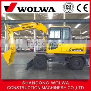 China Wolwa 10t DLS100-9A Wheel Shovel Excavator thumbnail-3