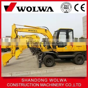 Best Seller DLS880-9A 8t Hydraulic Wheeled Single Shovel Digger thumbnail-6