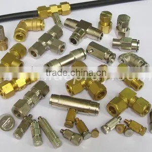 Fog Misting Nozzle With Brass Connectors,connecting Fittings and Adapter Special for 3/8" Pipe thumbnail-3