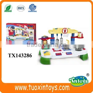 Plastic Funny Kids Kitchenset Jumbo Kitchen Center thumbnail-6