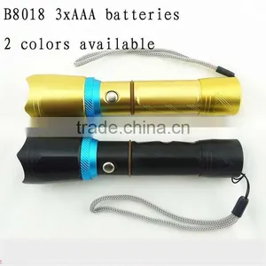 Tactical LED Flashlight Zoom Flashlight thumbnail-1