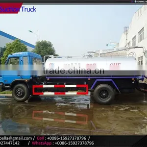 Promotion 8000liter Fecal Suction Truck, Fecal Tanker Truck, Fecal Sucking Truck thumbnail-1