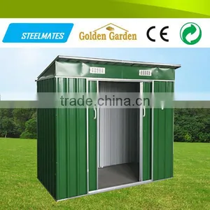 Selective Colors Roof Ventilation Garden Metal Shed for Free Garden Bed thumbnail-2