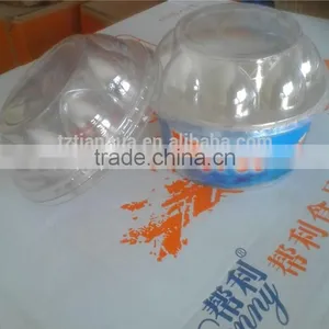 Plastic Domed Lid for Paper Bowl thumbnail-1