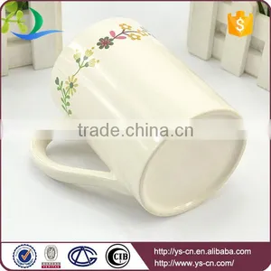 Chaoan Factory Simple Ceramic Decal Printing Flower Coffee Mugs thumbnail-4