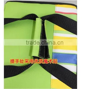 CY153 Lunch Tote Bag Box Cooler Bag, Silver Interior and Long Handles, Picnic Cold Drink Insulation Bag Cooler Bag Freezable thumbnail-5