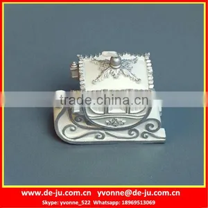 Wholesale Cheap Pulley Silver Wedding Carriage Candles thumbnail-1