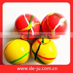 Strip Colorful Childhood Outdoor Toys Rubber Bouncy Balls thumbnail-1