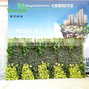 SJLJ013674 Artificial Grass Wall Decorative Artificial Vertical Green Plant Wall thumbnail-1