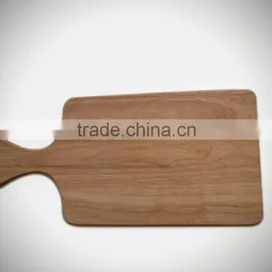High Quality Best Selling Eco Friendly Rectangular Natural RubberWood Cutting Board From Viet Nam thumbnail-1