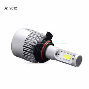 Hot Selling S2 LED Headlight s2 9012 Cob and Csp LED Headlight 2017 High/low 72w 8000lm 2.5a Led Car Headlight thumbnail-1