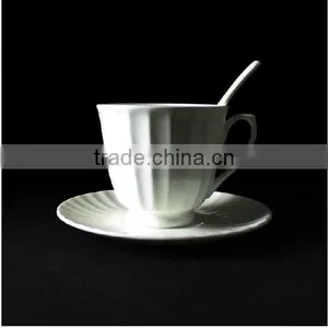 Cappuccino Porcelain Coffee Cup and Saucer thumbnail-1