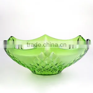 Unique Large Salad Bowls Colored Glass Fruit Bowls thumbnail-3